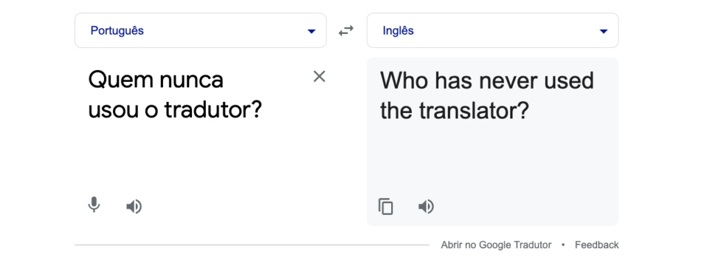 Tradutor de idiomas